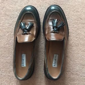 Fratelli Rosetti flat leather shoes brown & black